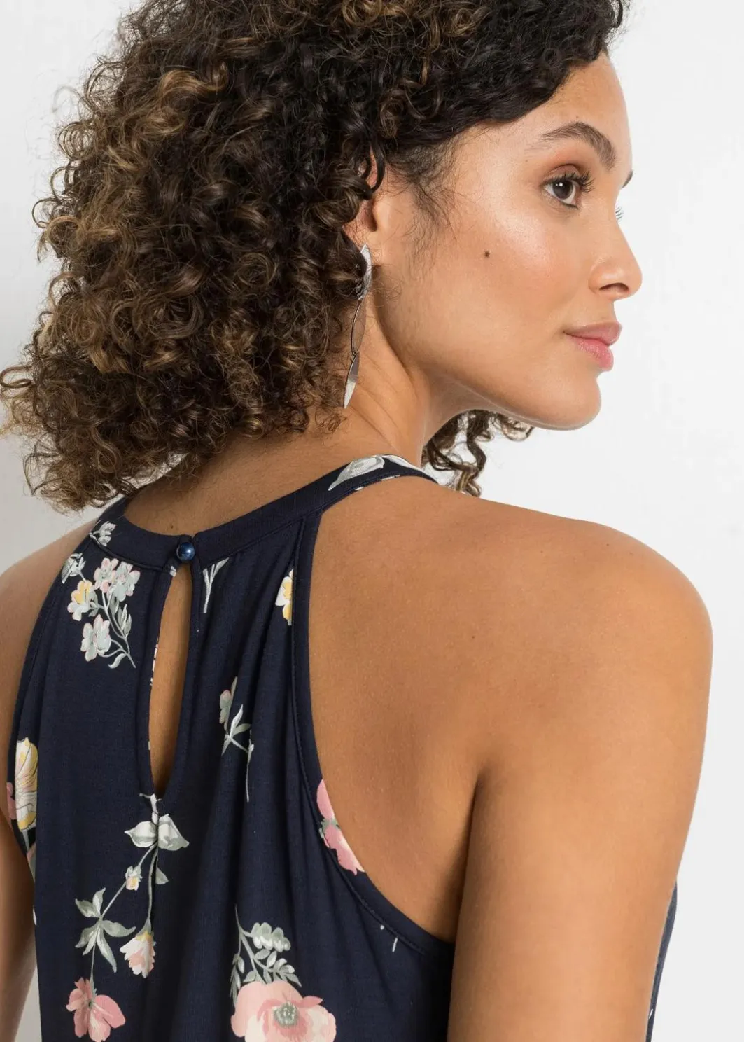 Damen bonprix Shirts & Tops|Nachhaltigere Materialien|Top aus Viskose-Mix