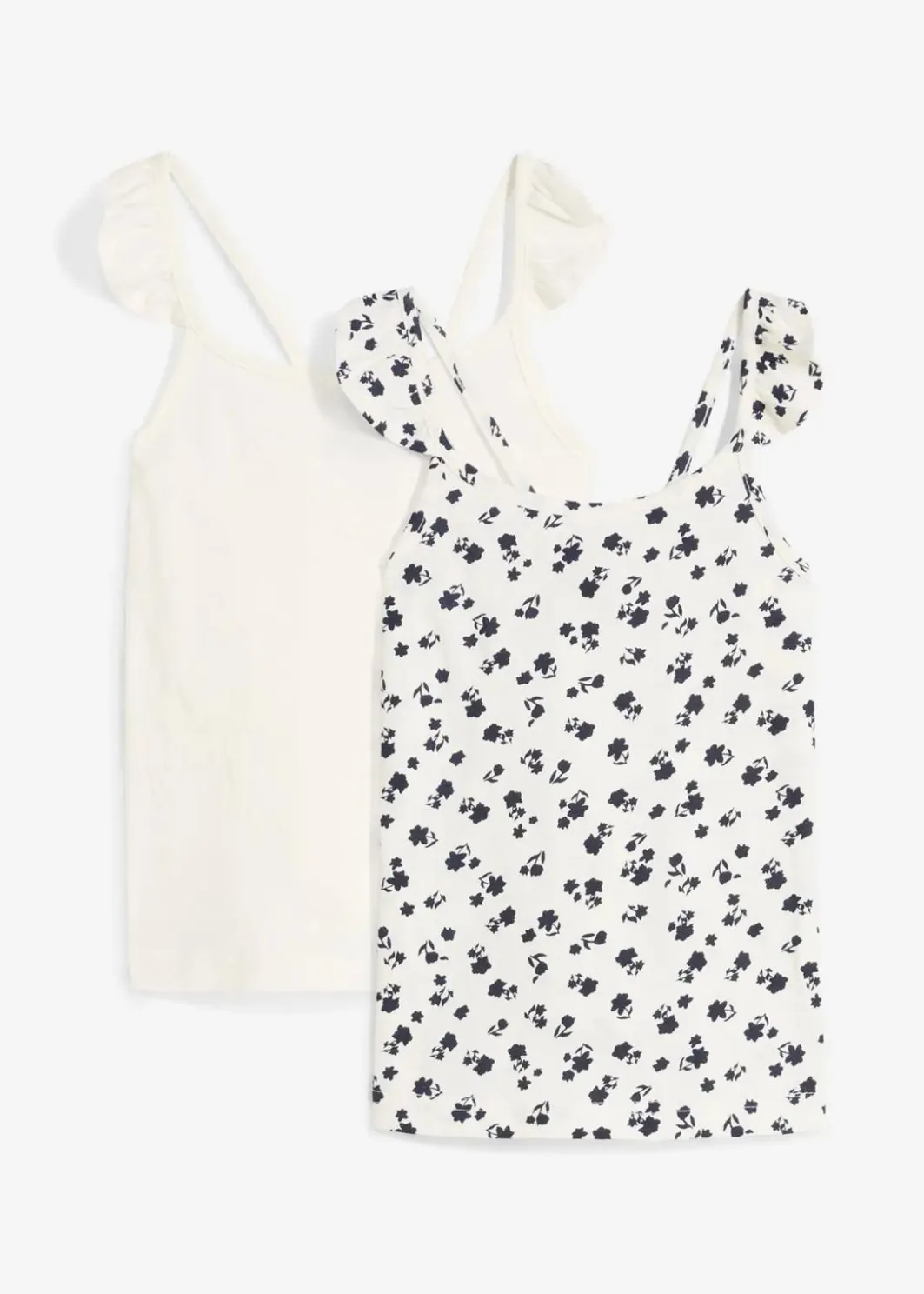 Clearance Top (2er Pack) aus reiner Bio-Baumwolle Kinder Mädchen 2-8 Jahre·Nachhaltigere Materialien|Mädchen 9-16 Jahre·Nachhaltigere Materialien