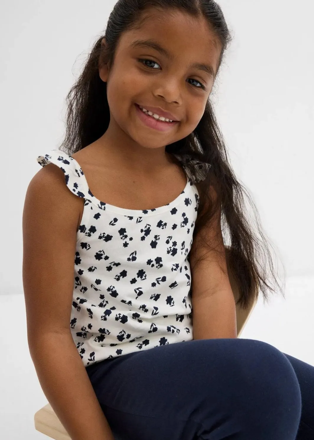 Clearance Top (2er Pack) aus reiner Bio-Baumwolle Kinder Mädchen 2-8 Jahre·Nachhaltigere Materialien|Mädchen 9-16 Jahre·Nachhaltigere Materialien