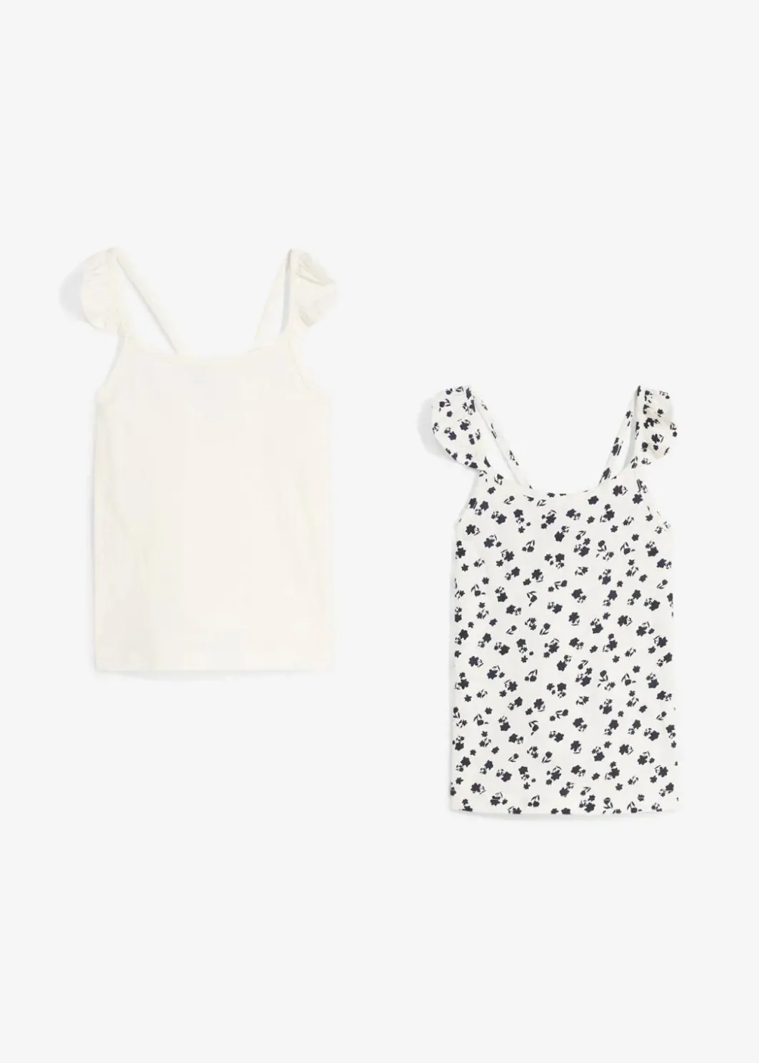 Clearance Top (2er Pack) aus reiner Bio-Baumwolle Kinder Mädchen 2-8 Jahre·Nachhaltigere Materialien|Mädchen 9-16 Jahre·Nachhaltigere Materialien