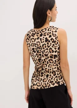 Best Top mit asymmetrischem Saum Damen Shirts & Tops|Nachhaltigere Materialien