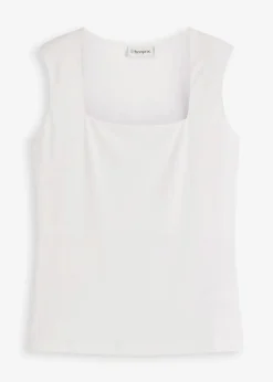 Top mit Careé Ausschnitt Damen Shirts & Tops