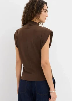 Damen bonprix Shirts & Tops|Top mit Glitzersteinen