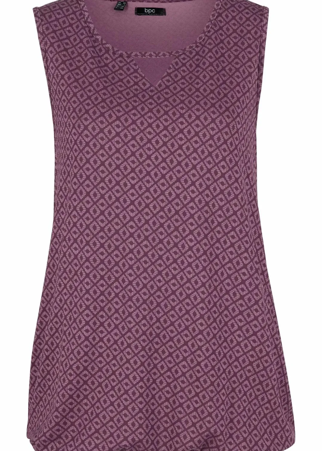 Damen bonprix Shirts & Tops|Nachhaltigere Materialien|Top mit Gummizug