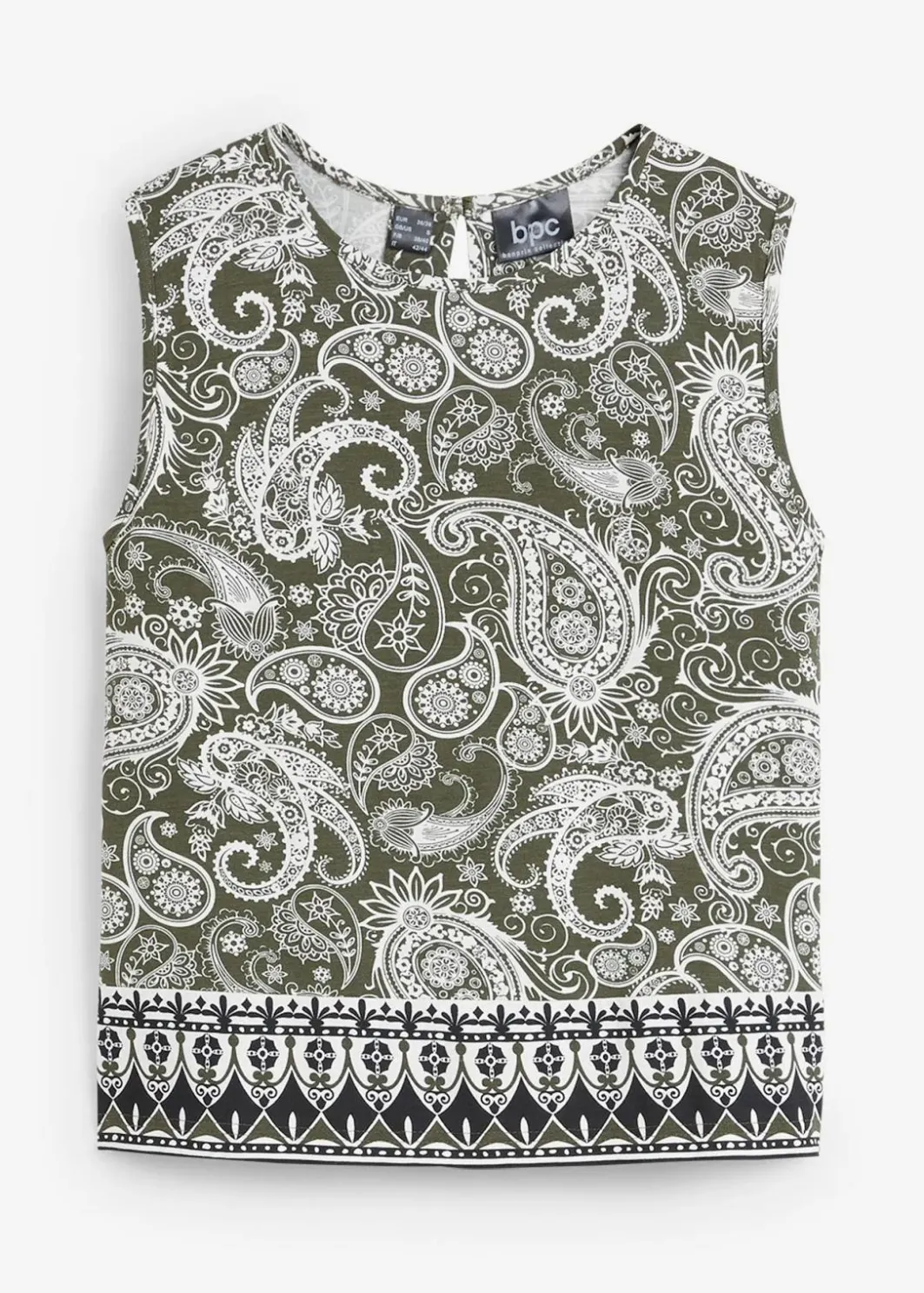 New Top mit Muster aus Viskose Damen Shirts & Tops|Nachhaltigere Materialien