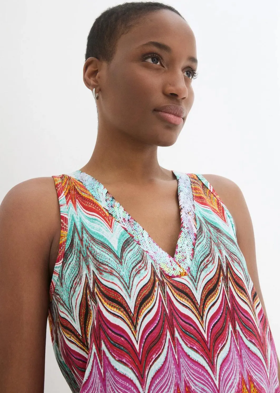 Best Top mit Pailetten Damen Shirts & Tops
