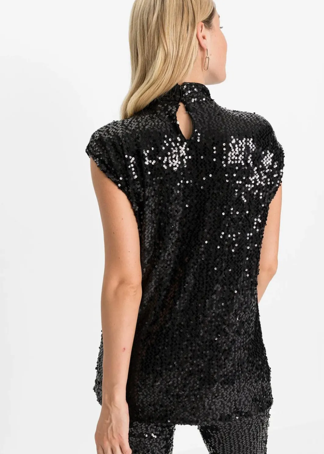 Hot Top mit Pailletten Damen Shirts & Tops
