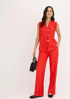 Damen bonprix Shirts & Tops|Top mit Plissee