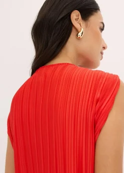 Damen bonprix Shirts & Tops|Top mit Plissee