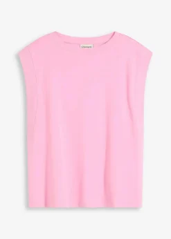 Best Top mit Ripp-Einsatz am Ärmel Damen Shirts & Tops