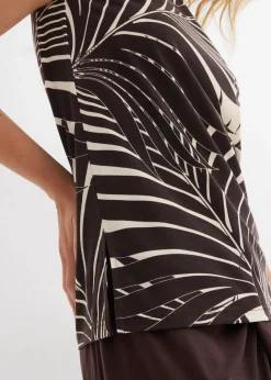 Hot Top mit seitlichen Schlitzen Damen Nachhaltigere Materialien|Shirts & Tops