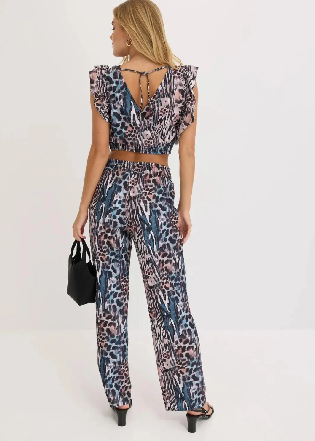 Damen bonprix Bekleidung·Kleider|Zweiteiler & Sets|Top und Hose (2-tlg.Set)