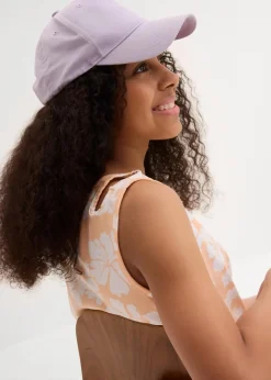 Kinder bonprix Mädchen 9-16 Jahre·Shorts|Mädchen 9-16 Jahre·Shirts & Blusen|Top und kurze Hose aus Bio-Baumwoll-Mix (2-tlg.Set)