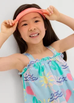 Kinder bonprix Mädchen 2-8 Jahre·Nachhaltigere Materialien|Mädchen 9-16 Jahre·Nachhaltigere Materialien|Top und kurze Hose (2-tlg.Set) aus reiner Bio-Baumwolle