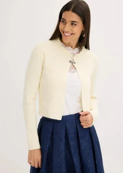 Damen bonprix Bekleidung·Jeans|Pullover & Strickjacken|Trachten-Strickjacke