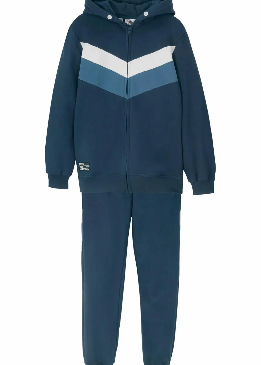 Kinder bonprix Jungen 9-16 Jahre·Shorts|Jungen 9-16 Jahre·Sweat & Strick|Trainingsanzug aus reiner Bio-Baumwolle (2-tlg. Set)