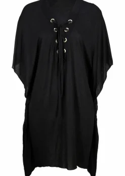 Discount Transparente Strand Tunika aus Viskose Damen Strandmode|Bademode·Strandmode
