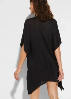 Discount Transparente Strand Tunika aus Viskose Damen Strandmode|Bademode·Strandmode