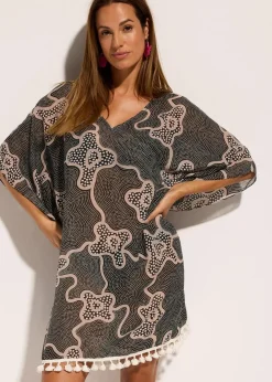 Outlet Transparente Strandtunika Damen Strandmode|Bademode·Strandmode