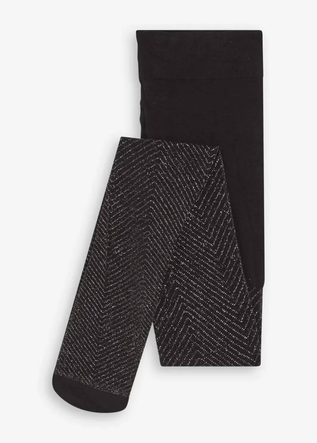 Damen bonprix Socken & Strumpfhosen|Transparente Strumpfhose mit Glitzermuster, 20 DEN