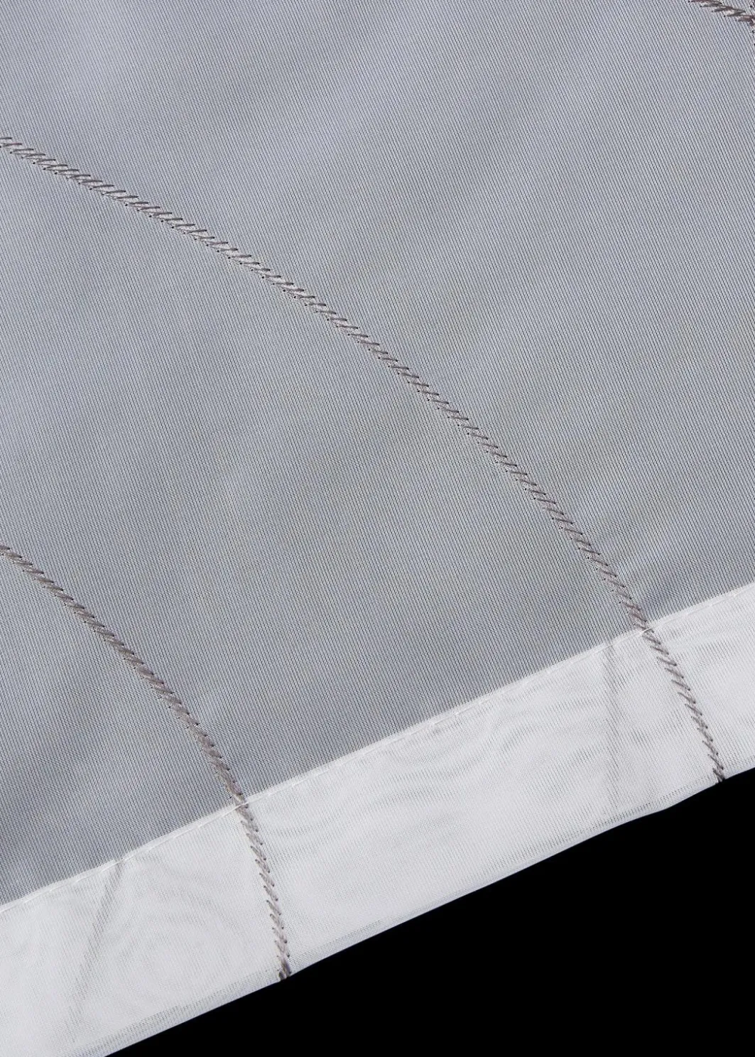 Online Transparentes Raffrollo mit Stickerei Raffrollos