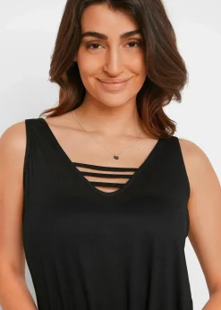 Transparentes Strandkleid aus Viskose Damen Strandmode|Nachhaltigere Materialien