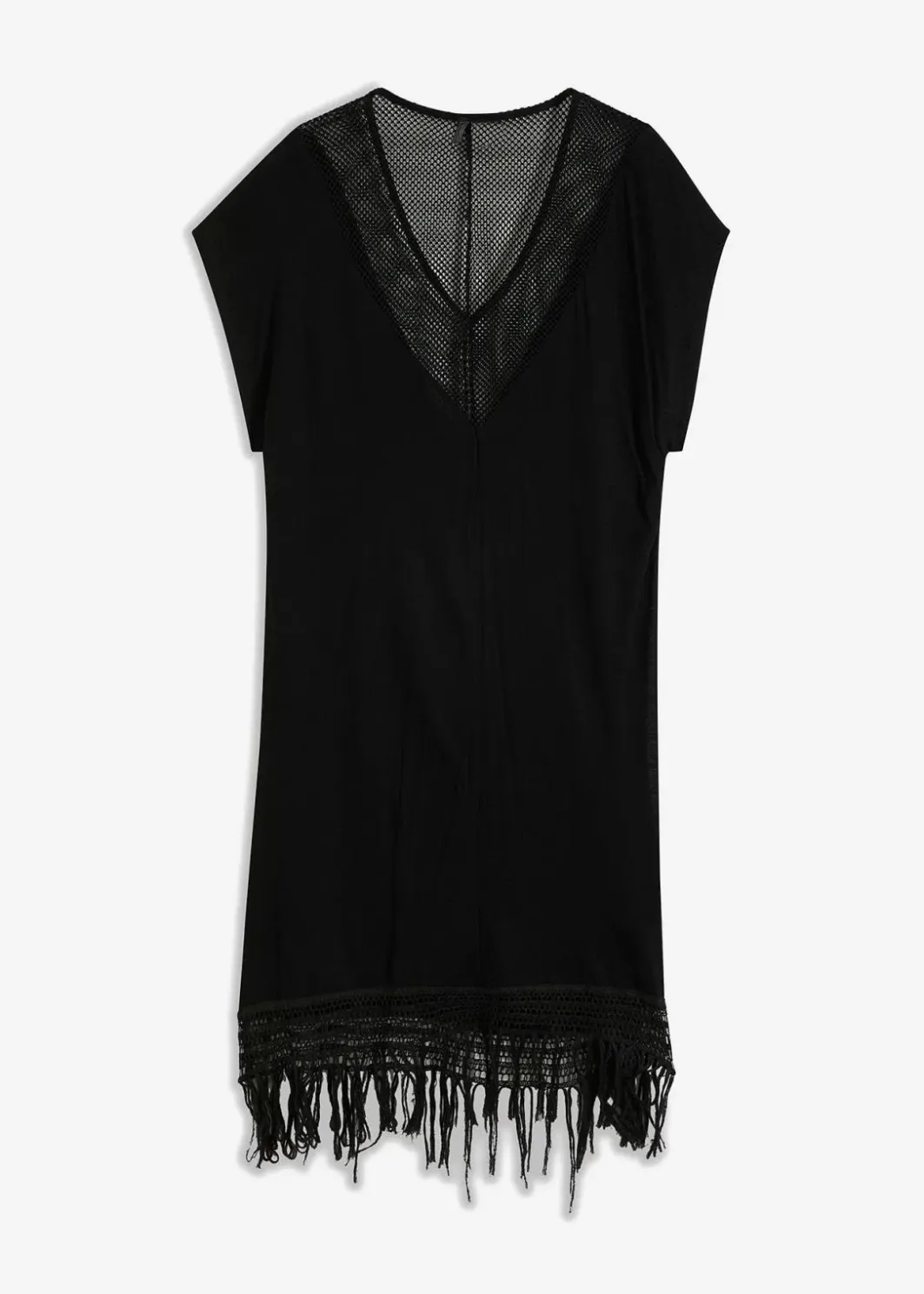 Transparentes Strandkleid aus Viskose Damen Strandmode|Bademode·Strandmode
