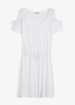 Sale Transparentes Strandkleid aus Viskose Damen Strandmode|Bademode·Strandmode