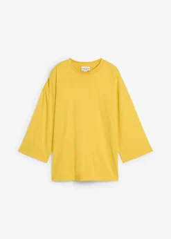 Damen bonprix Shirts & Tops|Trapezförmiges Shirt mit Seidenanteil
