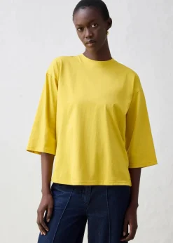 Damen bonprix Shirts & Tops|Trapezförmiges Shirt mit Seidenanteil