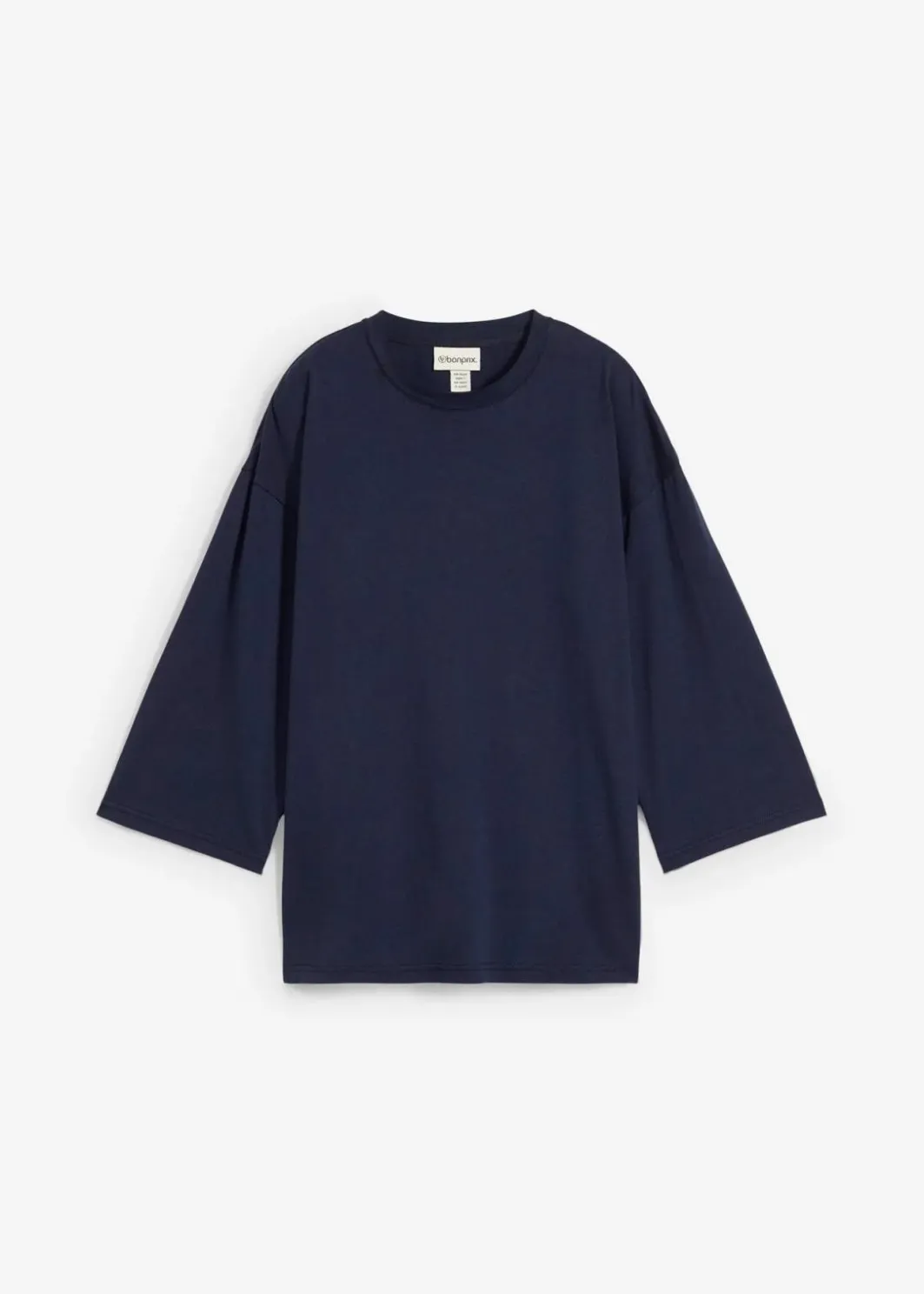 Damen bonprix Shirts & Tops|Trapezförmiges Shirt mit Seidenanteil