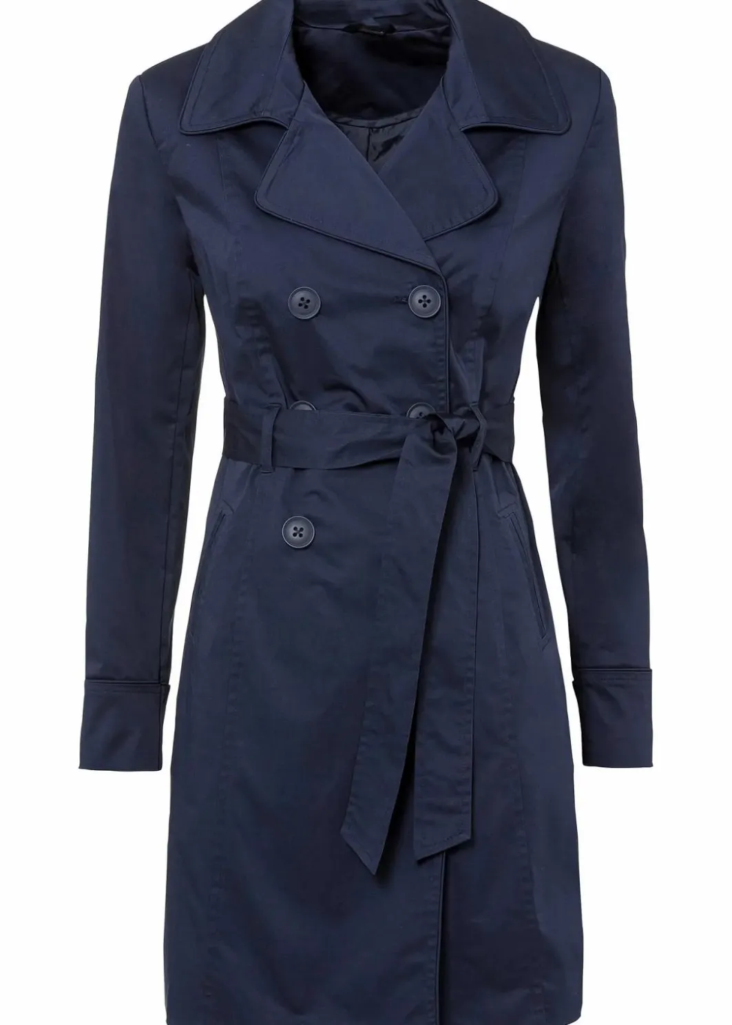 Damen bonprix Jacken & Mäntel|Bekleidung·Hosen|Trenchcoat aus Baumwolle