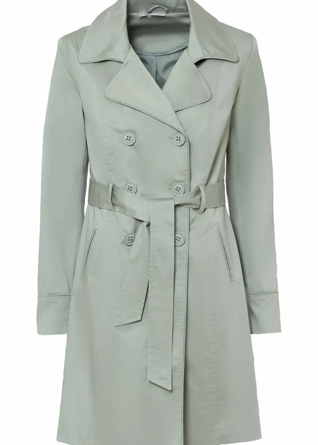 Clearance Trenchcoat aus Baumwolle Damen Jacken & Mäntel|Bekleidung·Hosen