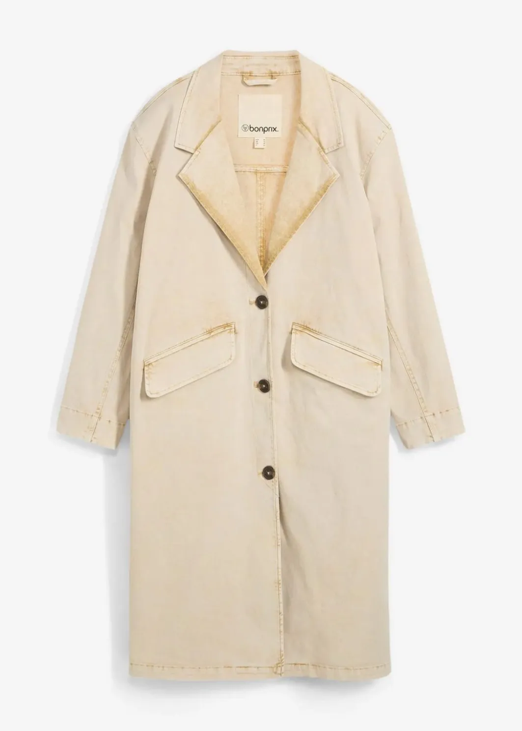 Hot Trenchcoat aus Twill Damen Jacken & Mäntel