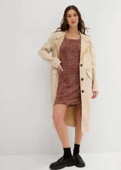 Hot Trenchcoat aus Twill Damen Jacken & Mäntel