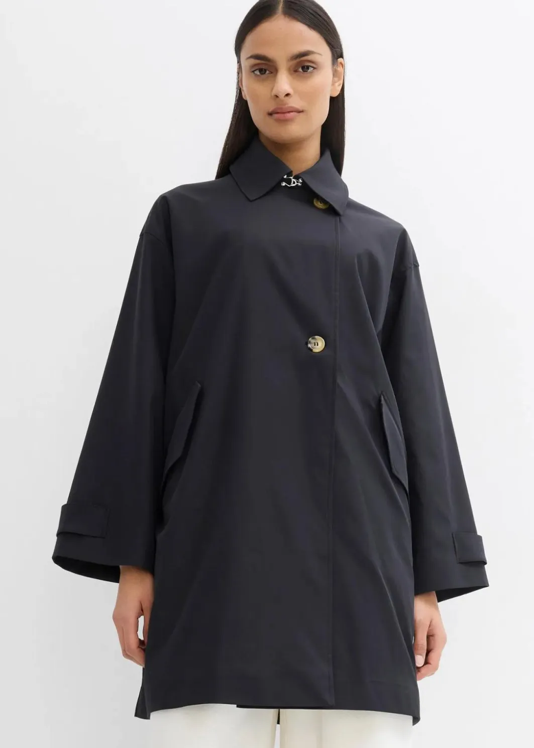 Damen bonprix Jacken & Mäntel|Bekleidung·Hosen|Trenchcoat in A-Linie