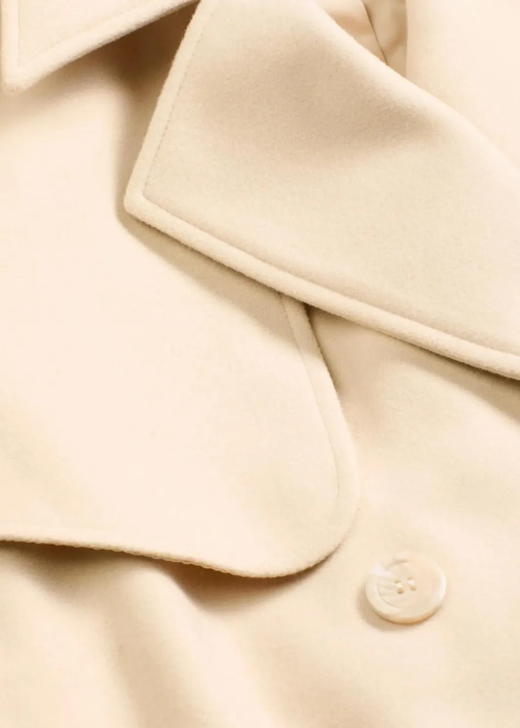 Online Trenchcoat in Wolloptik Damen Bekleidung·Hosen|Jacken & Mäntel