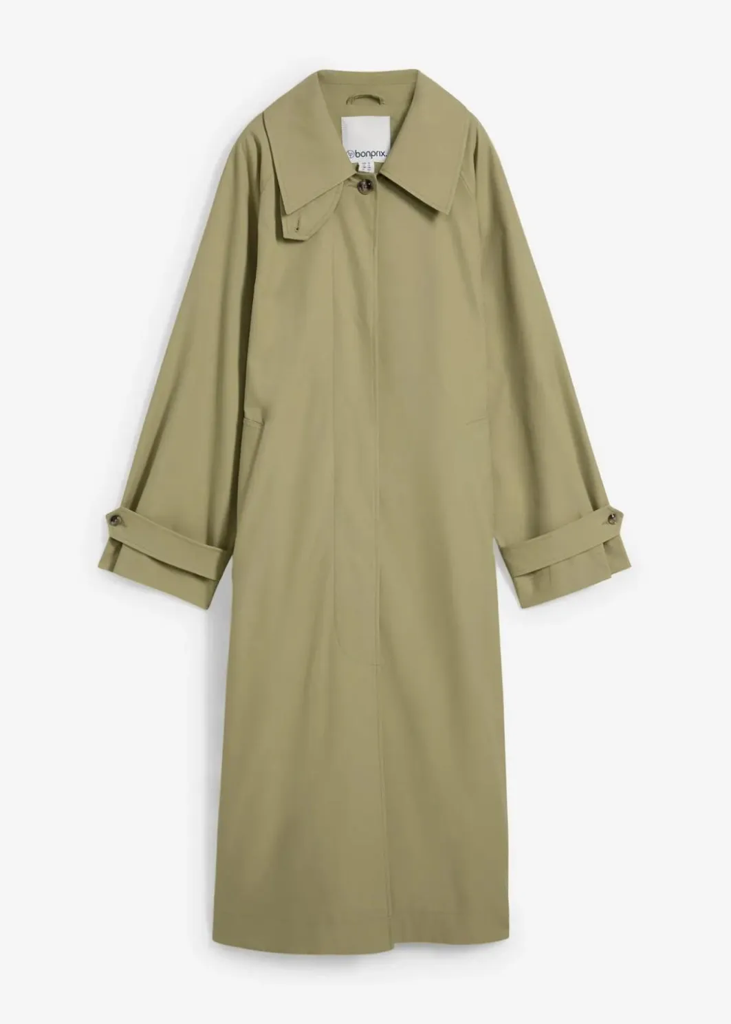 Damen bonprix Bekleidung·Hosen|Jacken & Mäntel|Trenchcoat mit Laschen