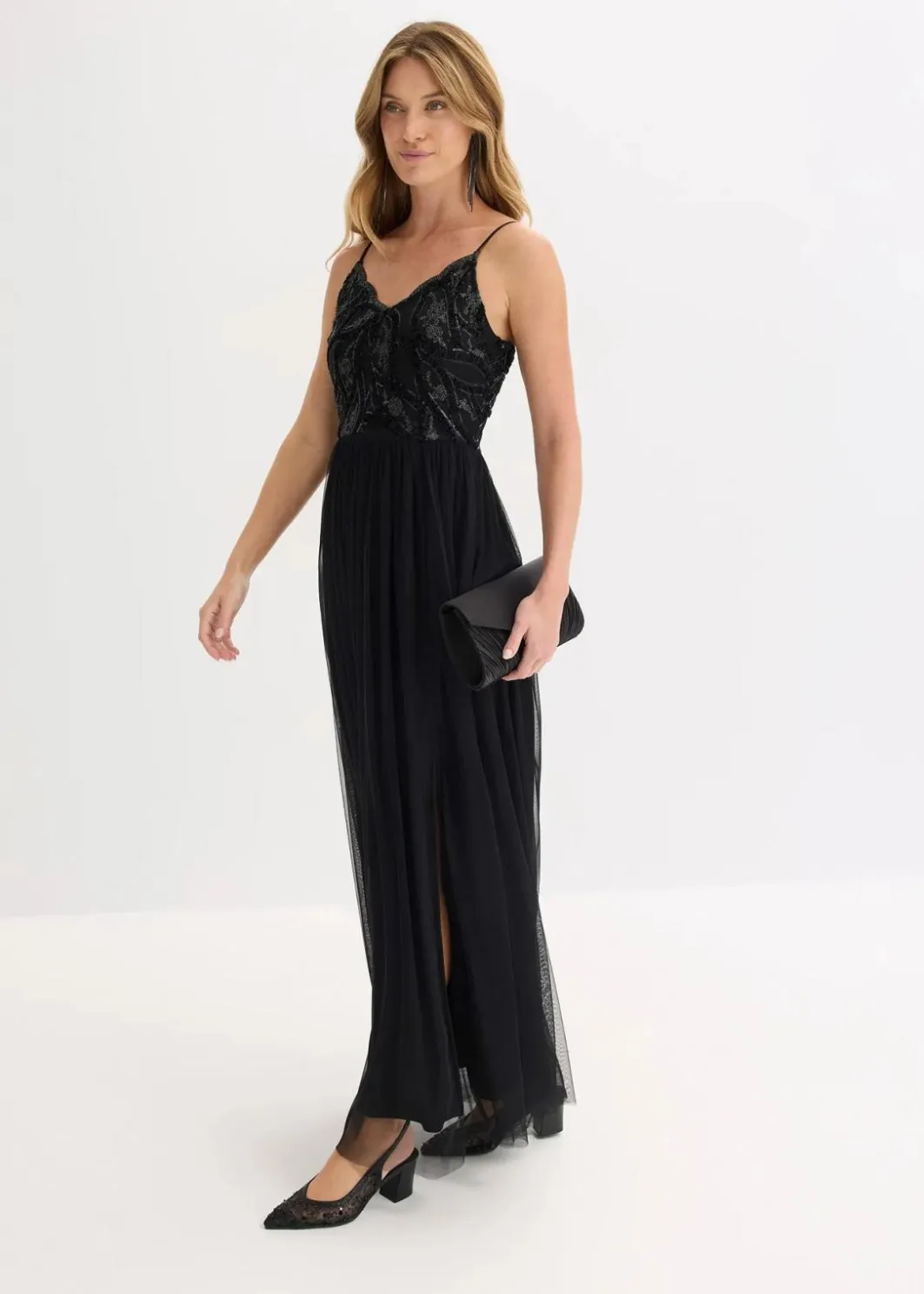 Damen bonprix Bekleidung·Pullover & Strickjacken|Festliche Mode|Trägerkleid
