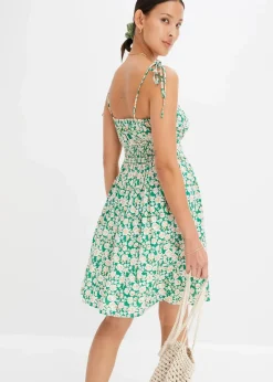 Damen bonprix Kleider|Nachhaltigere Materialien|Trägerkleid
