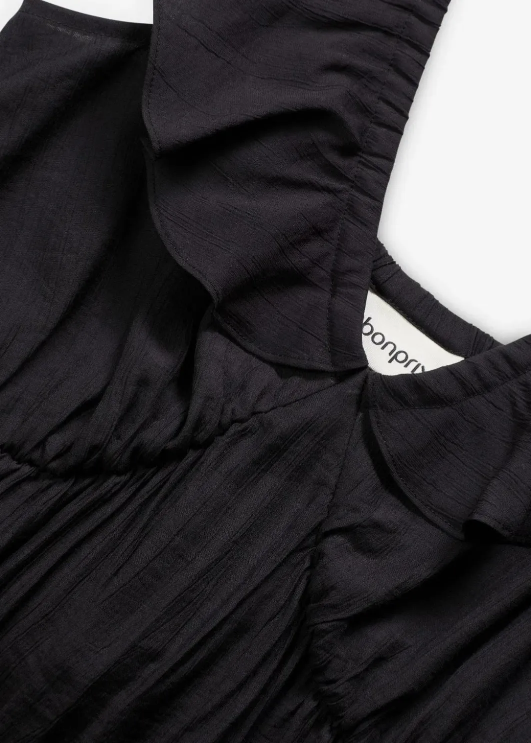 Damen bonprix Kleider|Bekleidung·Pullover & Strickjacken|Trägerkleid aus feinem Viskose-Mix