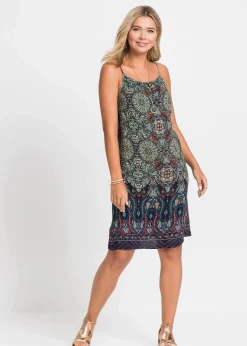 Trägerkleid aus fließender Viskose Damen Kleider