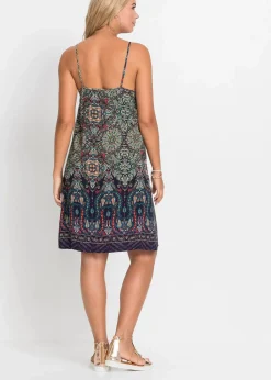 Trägerkleid aus fließender Viskose Damen Kleider