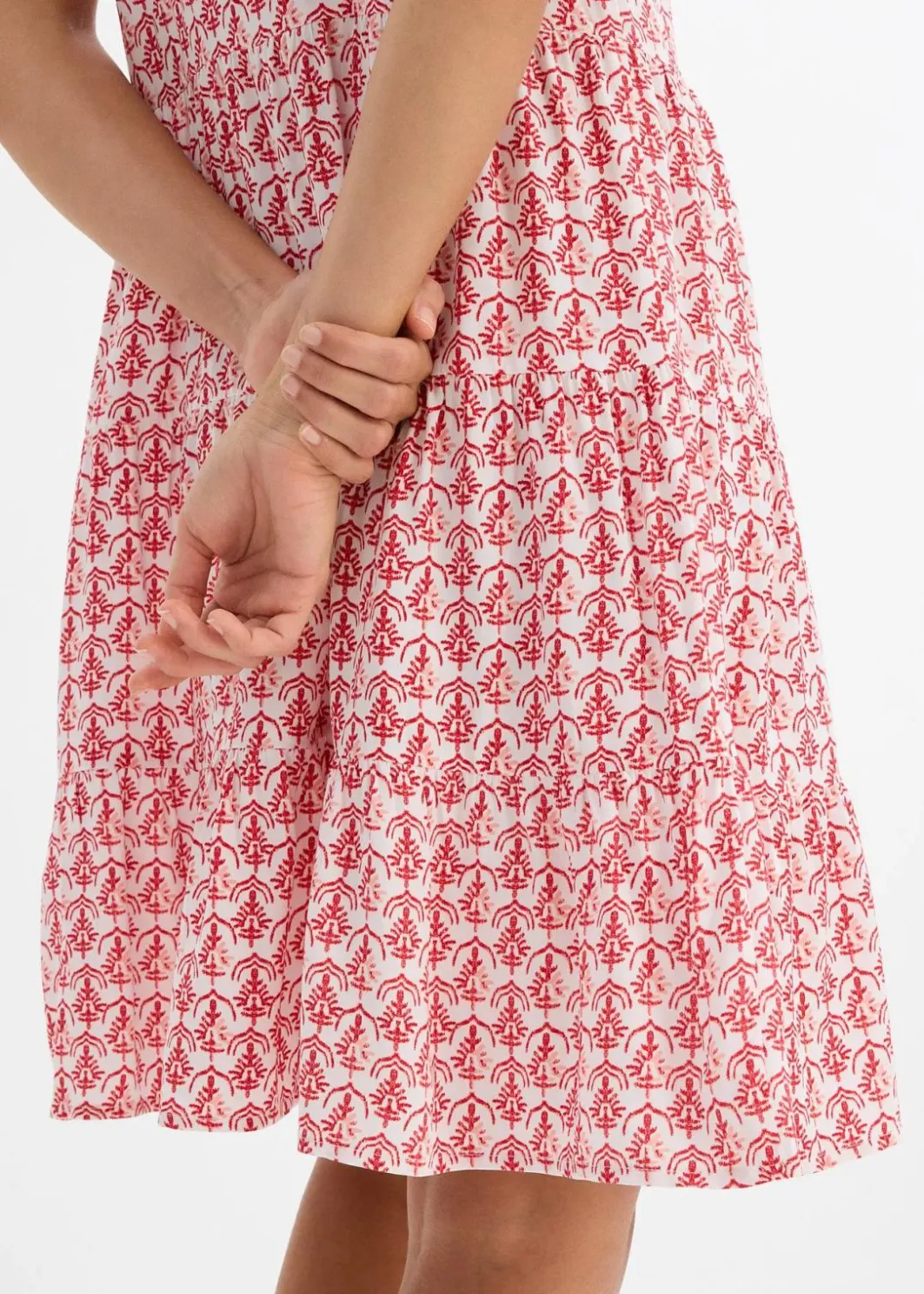 Damen bonprix Nachhaltigere Materialien|Kleider|Trägerkleid aus fließender Viskose