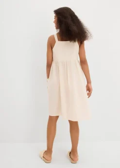 Hot Trägerkleid aus kühlendem Leinen-Mix Kinder Mädchen 9-16 Jahre·Kleider & Jumpsuits