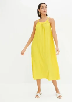 Best Trägerkleid aus leichtem Crêpe Damen Nachhaltigere Materialien|Kleider