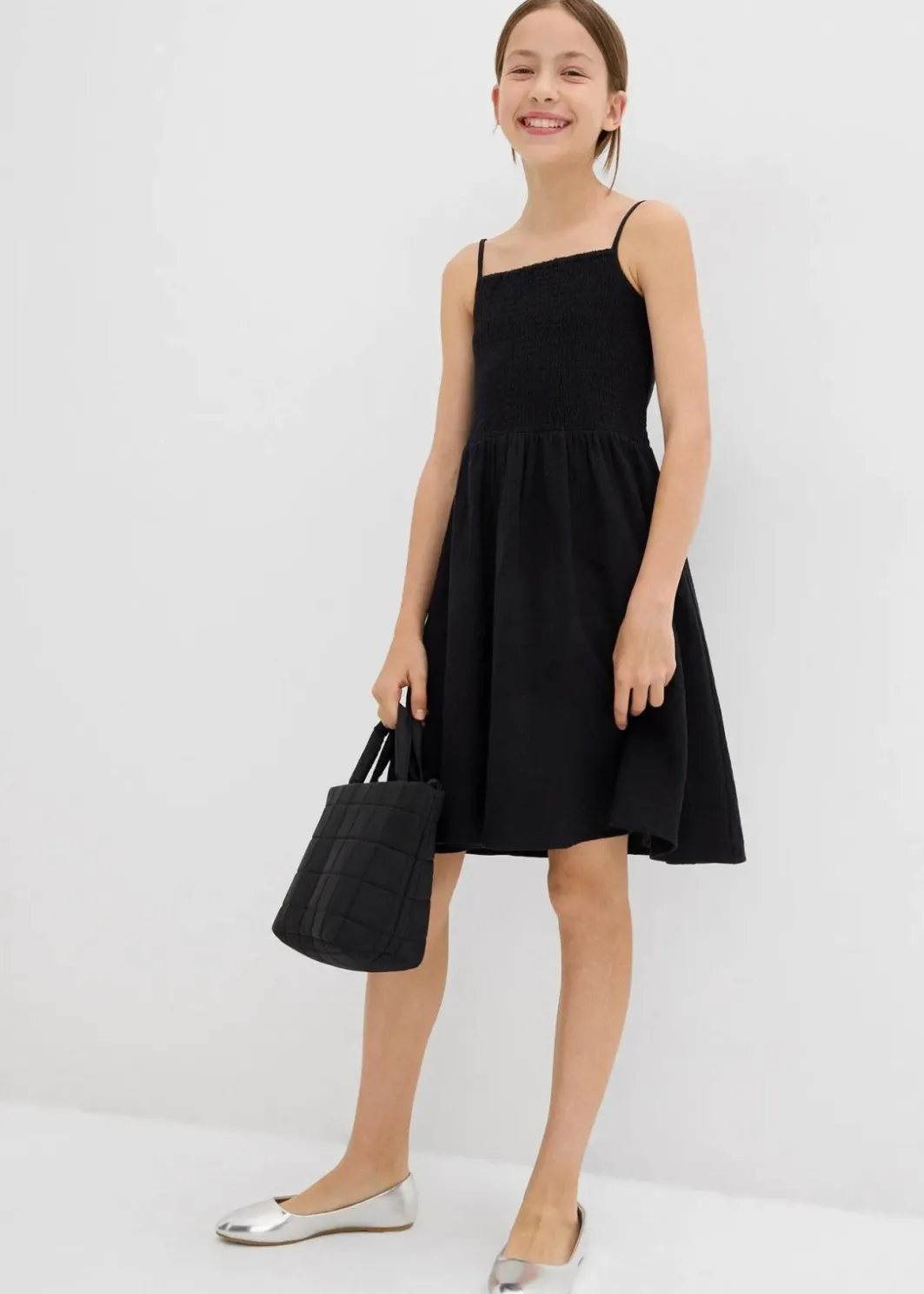 Best Trägerkleid aus luftigem Musselin Kinder Mädchen 9-16 Jahre·Kleider & Jumpsuits