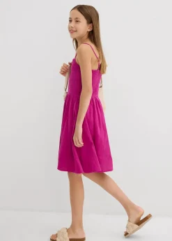 Kinder bonprix Mädchen 9-16 Jahre·Kleider & Jumpsuits|Trägerkleid aus luftigem Musselin