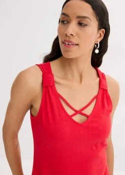 Clearance Trägerkleid aus reiner Bio-Baumwolle Damen Kleider|Nachhaltigere Materialien