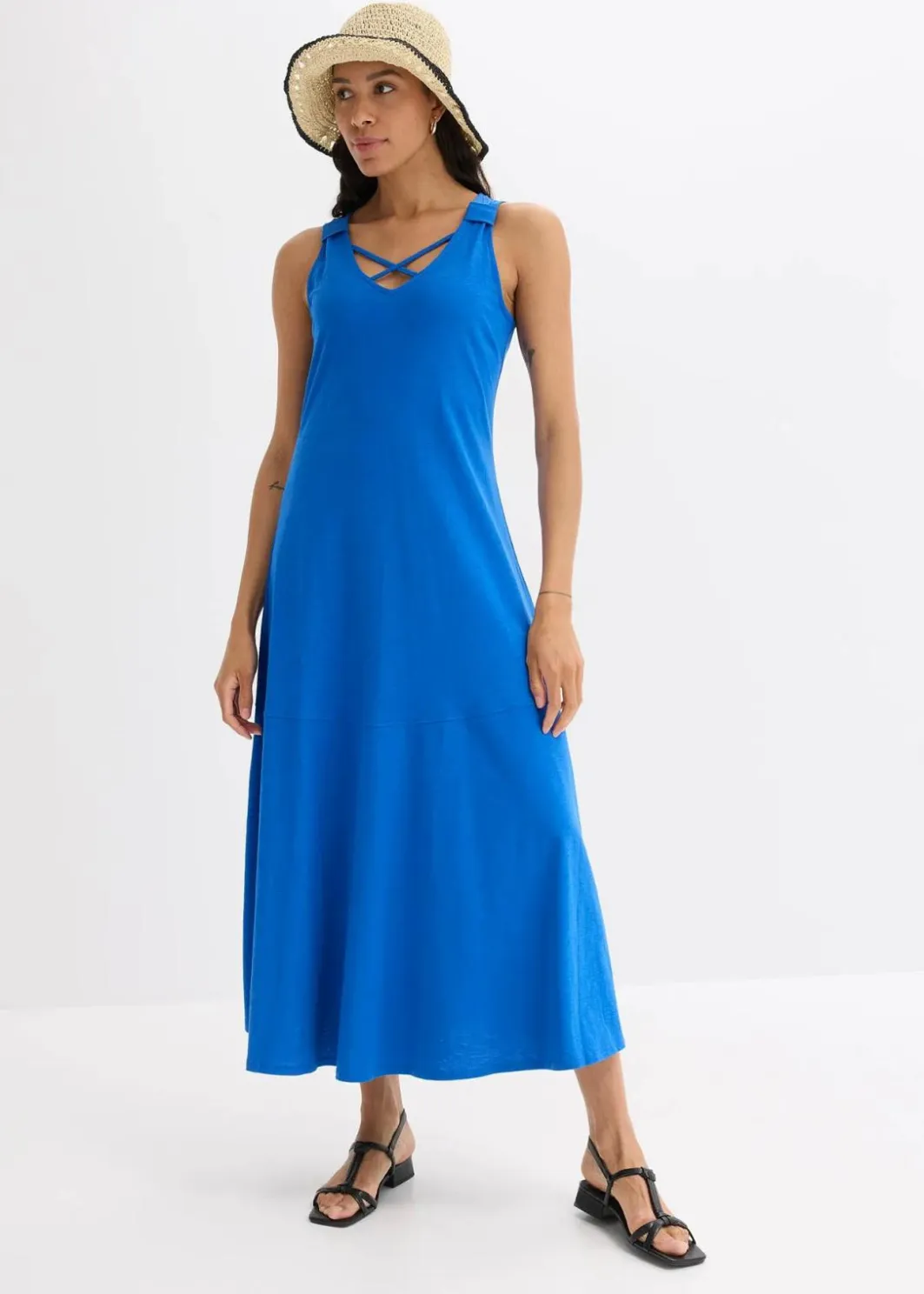 New Trägerkleid aus reiner Bio-Baumwolle Damen Bekleidung·Pullover & Strickjacken|Nachhaltigere Materialien